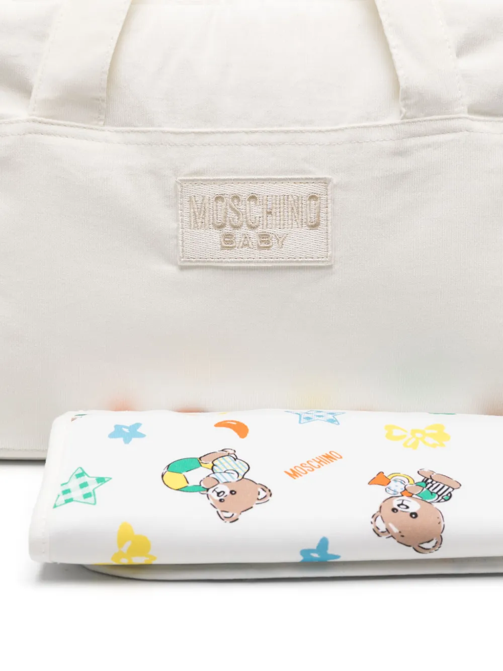 Moschino diaper bag boy sales