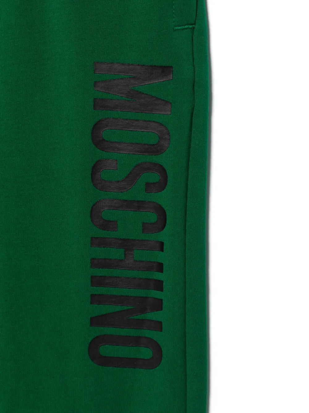 Moschino Kids Trainingsbroek met logoprint Groen