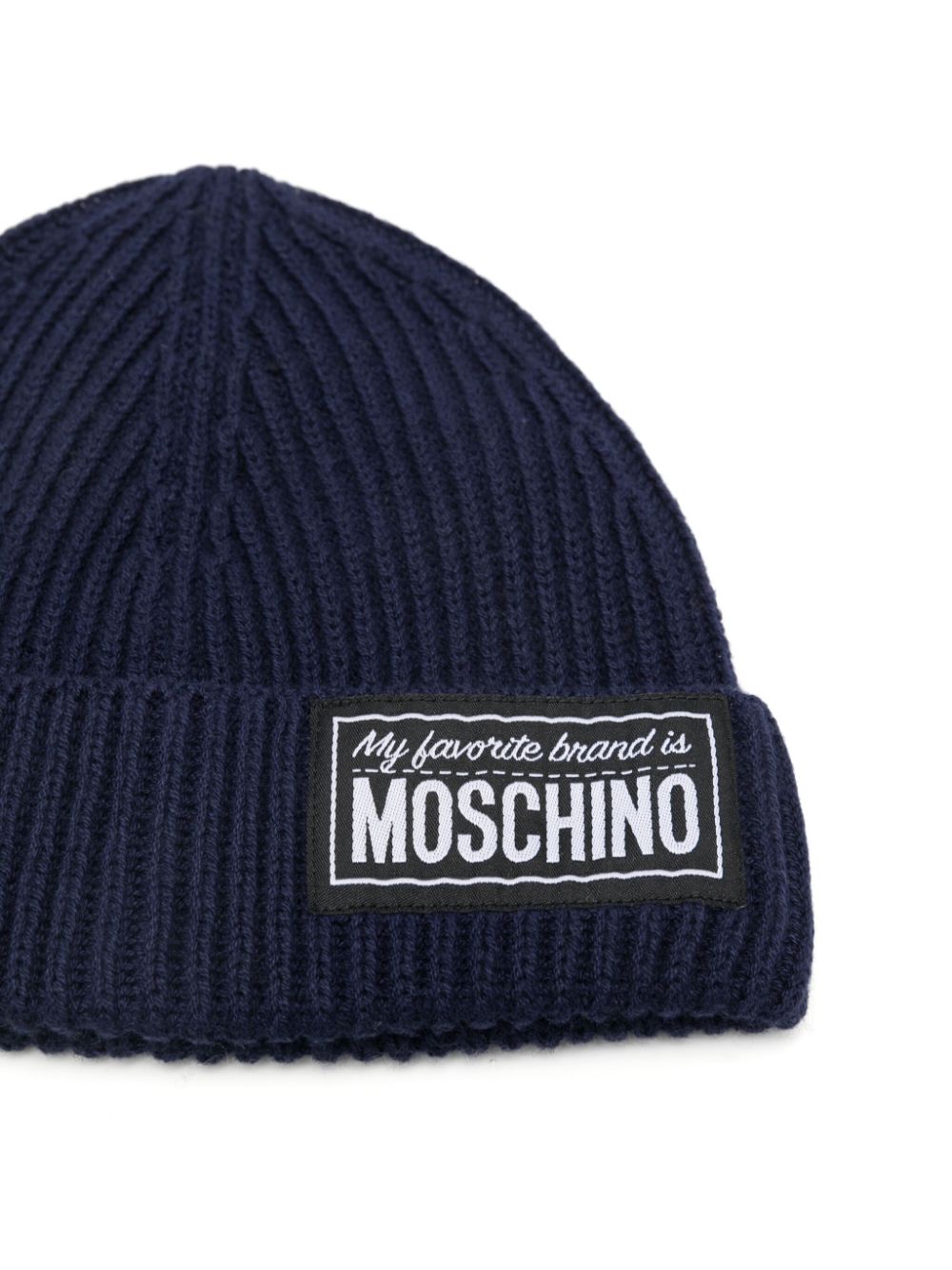 MOSCHINO 标贴套头帽 