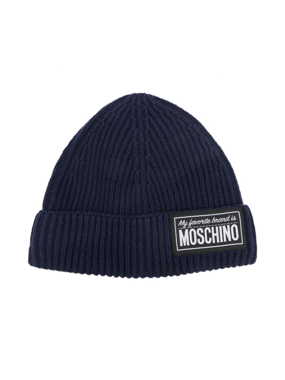 MOSCHINO 标贴套头帽 