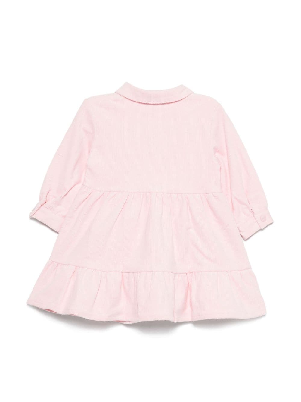 Moschino Kids corduroy dress - Roze