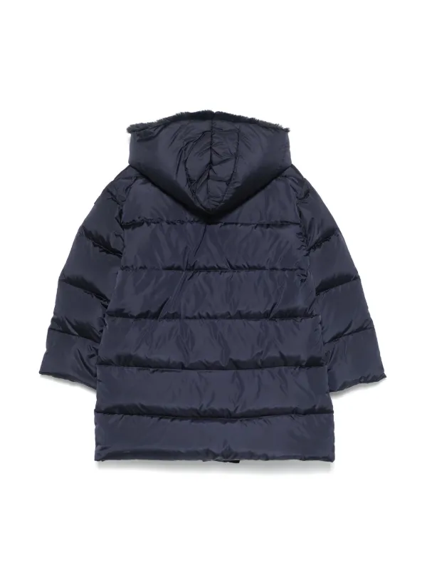 Navy puffer jacket girls deals