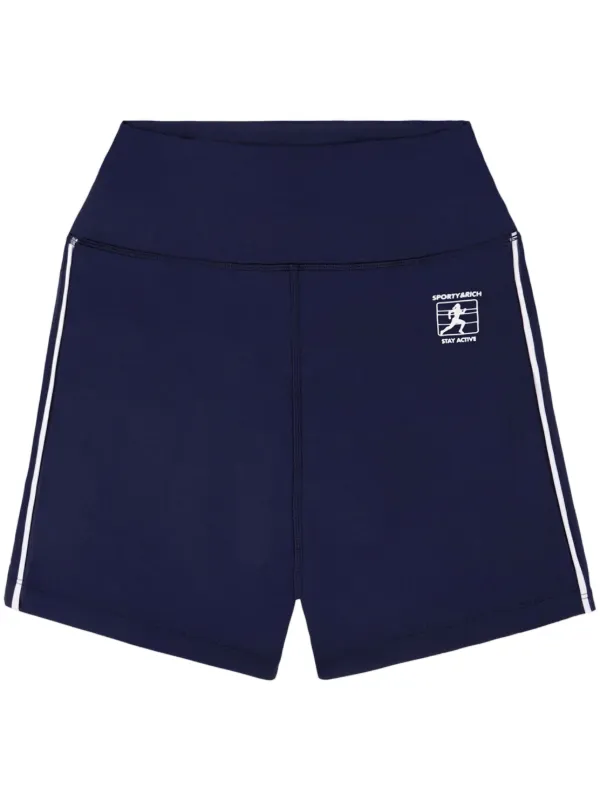 【SPORTY & RICH/スポーティアンドリッチ】 BIKER SHORT Biker Short N.03 - Black – Sporty & Rich