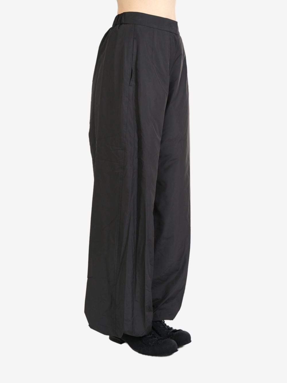 Amomento straight-leg trousers - Zwart