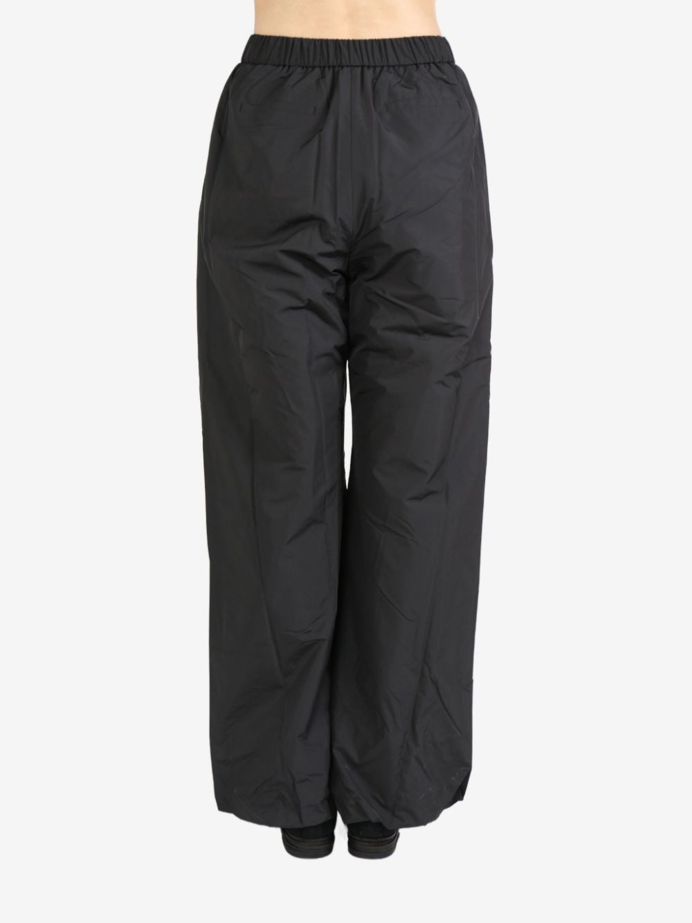 AMOMENTO STRAIGHT-LEG TROUSERS 