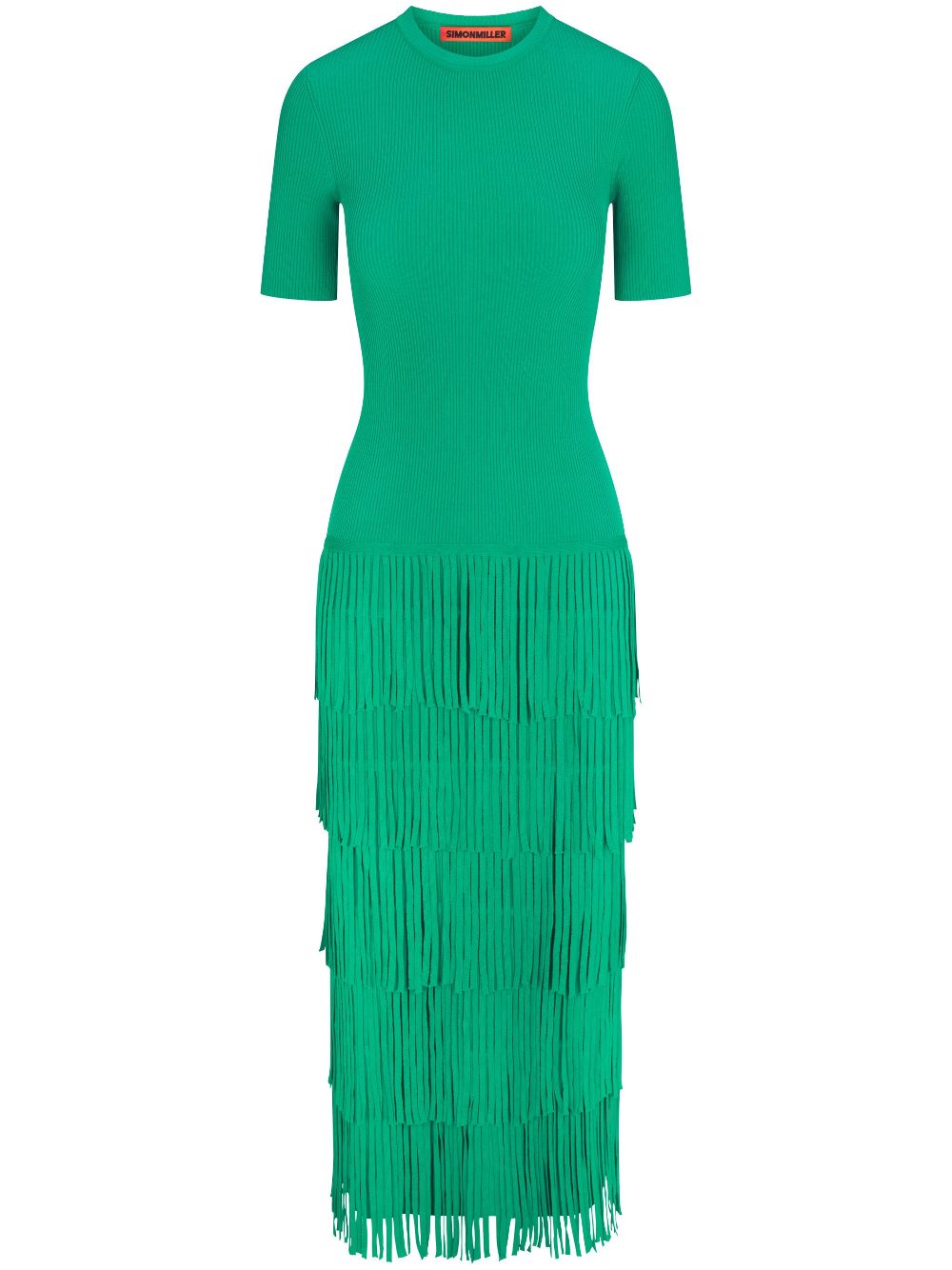 Simon Miller Za Za Fringed Dress Farfetch