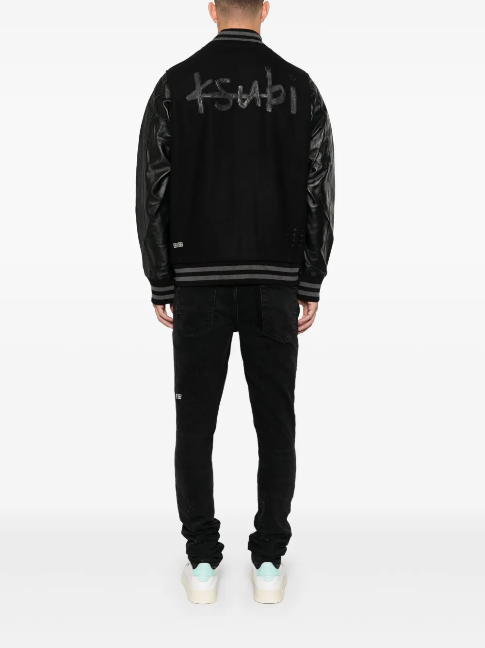 Ksubi 1999 King Letterman bomberjack - Zwart