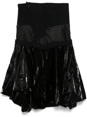 ワンピース OTTOLINGER Women Mid Skirts 10450120401BLK Black Ottolinger Black Otto Wrap Skirt Ottolinger
