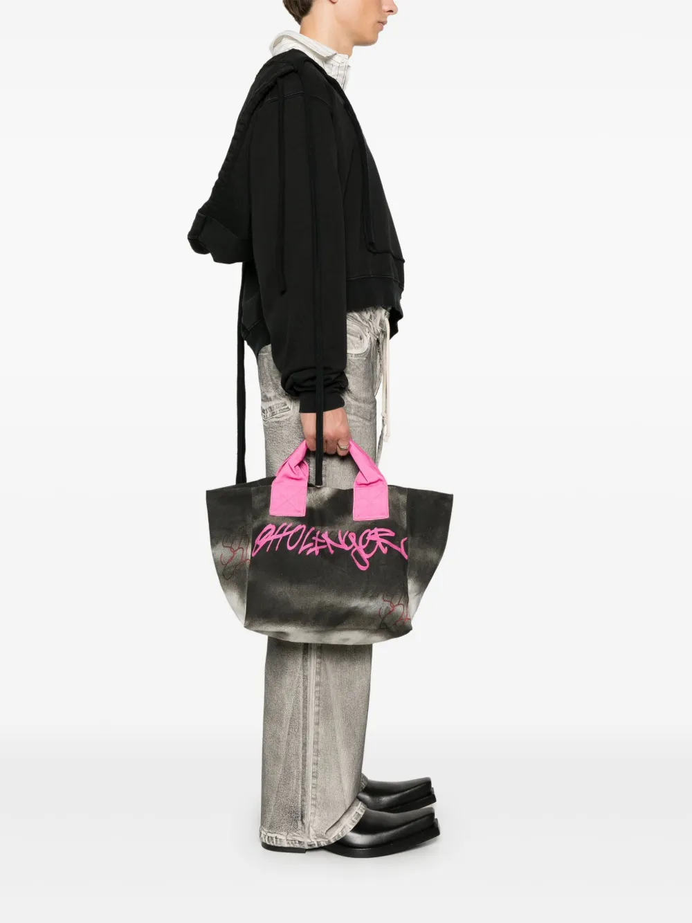 Ottolinger Grote shopper - Zwart