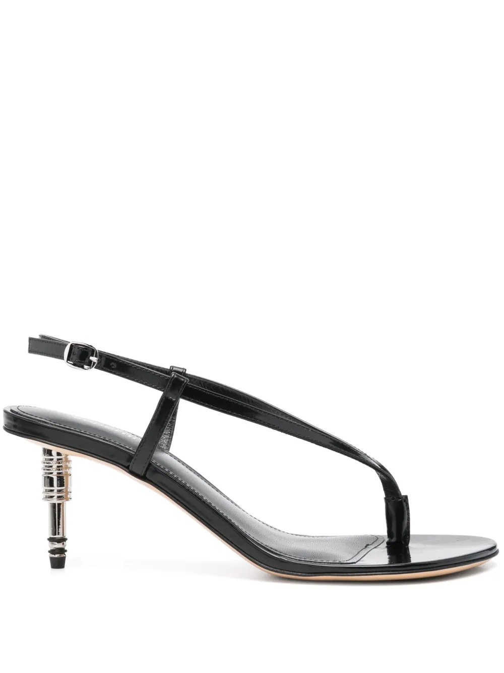 Coperni 55 mm Jack Heel sandalen Zwart