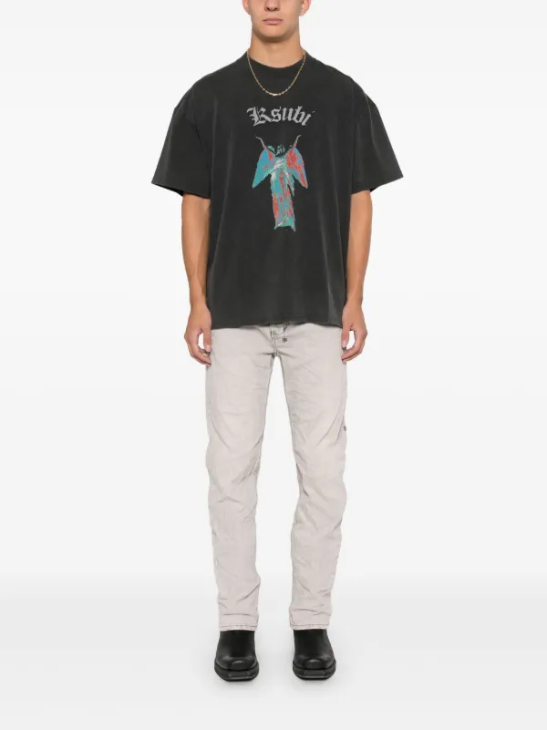 Ksubi Angelik Ekcess Tシャツ | ブラック | FARFETCH JP