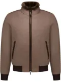 Moorer Bellatti-LS9 bomber jacket - Brown