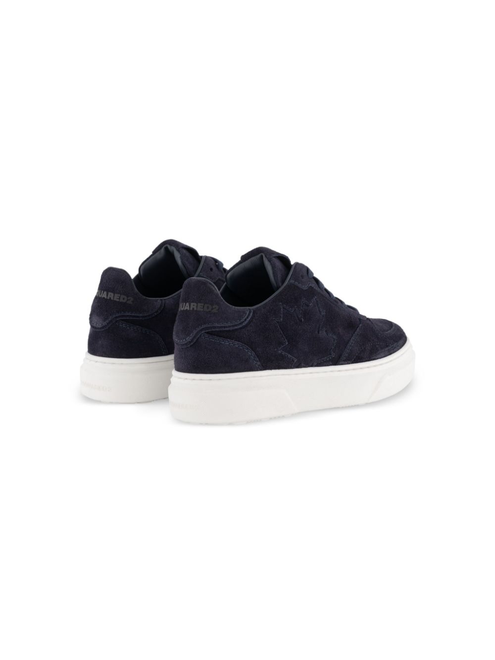 DSQUARED2 KIDS Suède sneakers Blauw