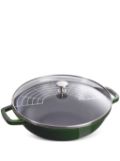 Staub cast iron wok (30cm) - Green