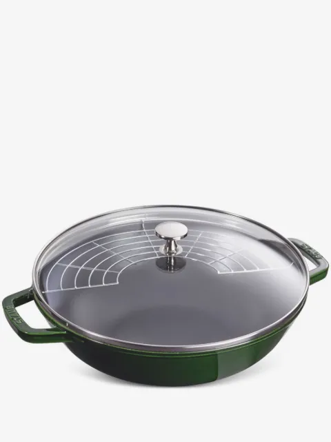 Staub wok en fonte (30 cm)