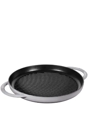 Staub グリルパン 34cm x 21cm | ブラック | FARFETCH JP
