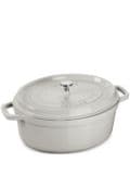 Staub Oval Cocotte casserole (31cm) - White