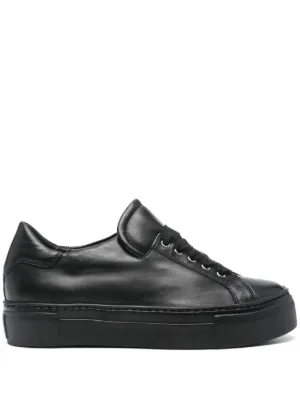 Marni BigFoot 2.0 Padded Leather Sneakers | Black | FARFETCH