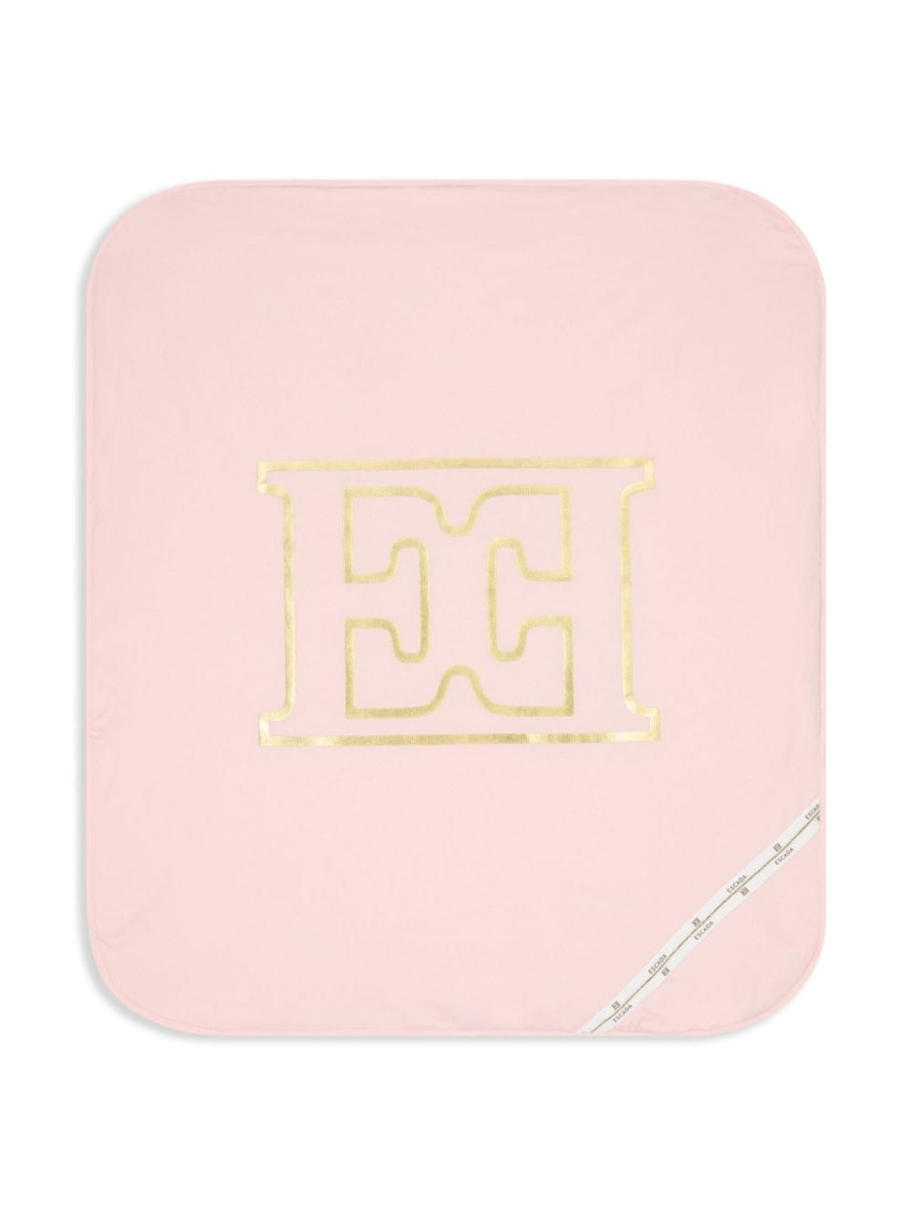 Escada Kids logo blanket - Rosa