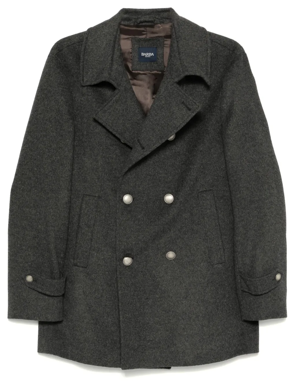 Barba Napoli peacoat – Grey