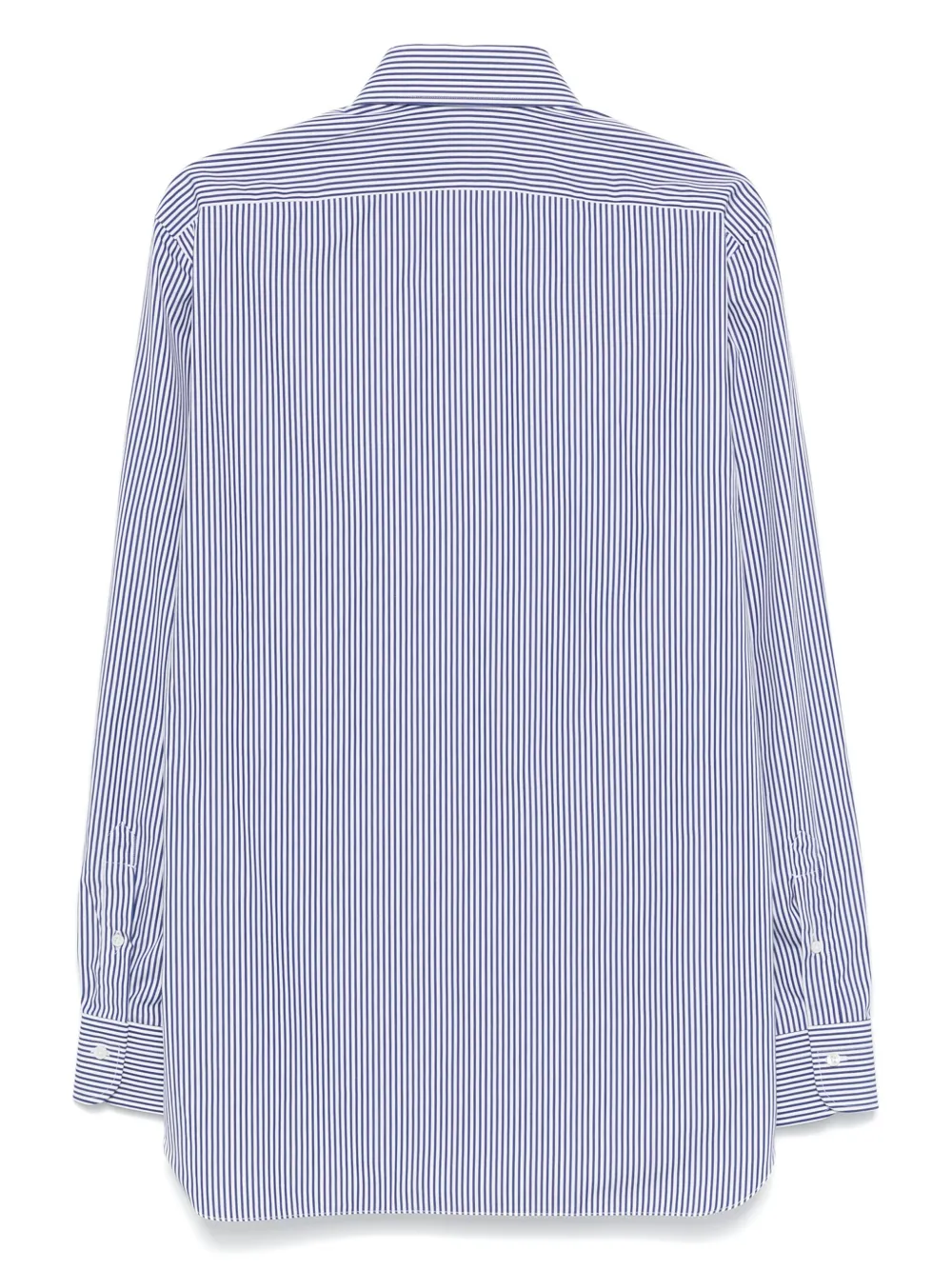 Barba Gestreept overhemd - Blauw