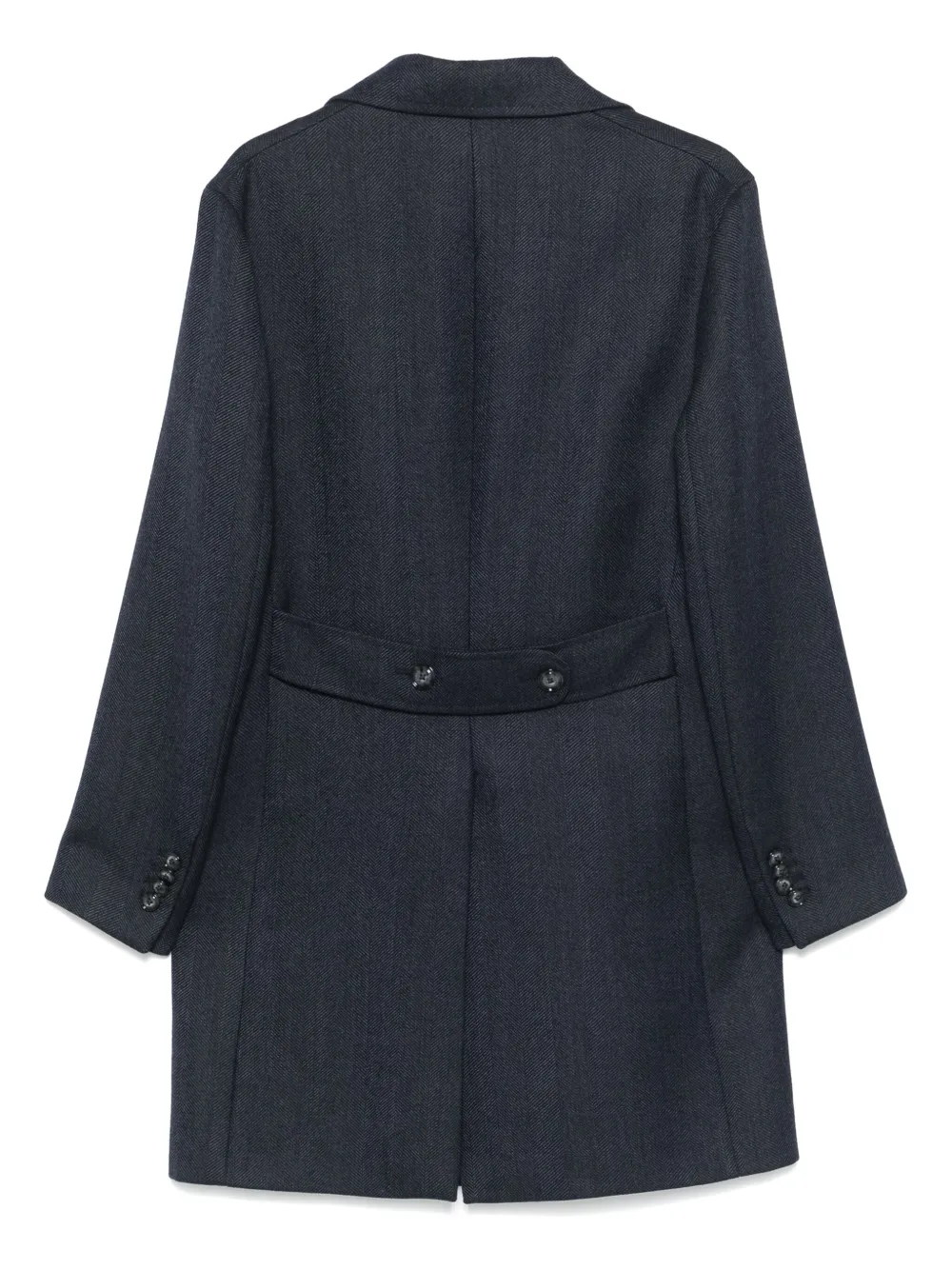 Barba Wollen jas - Blauw