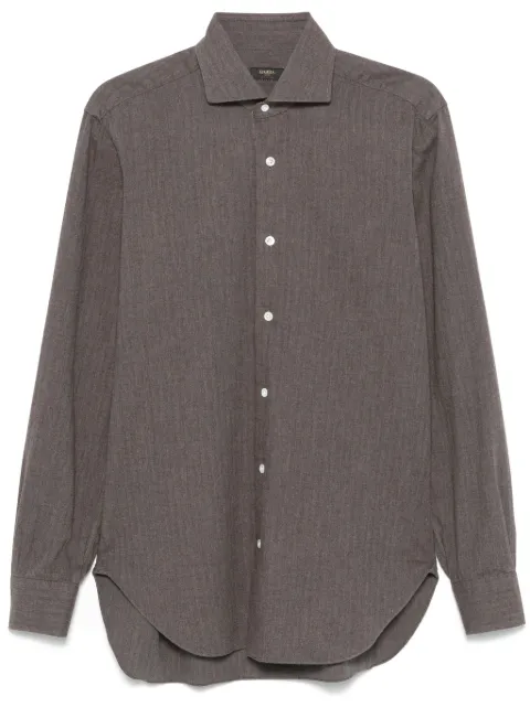 Barba herringbone shirt