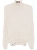 Barba Lupo Zip sweater - Neutrals