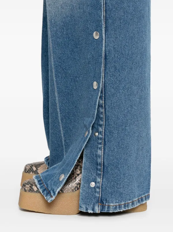 Stella McCartney stud-embellished Jeans | Blue | FARFETCH Stella McCartney stud-embellished Jeans | Blue | FARFETCH