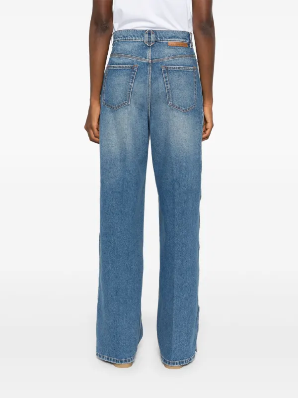 Stella McCartney stud-embellished Jeans | Blue | FARFETCH