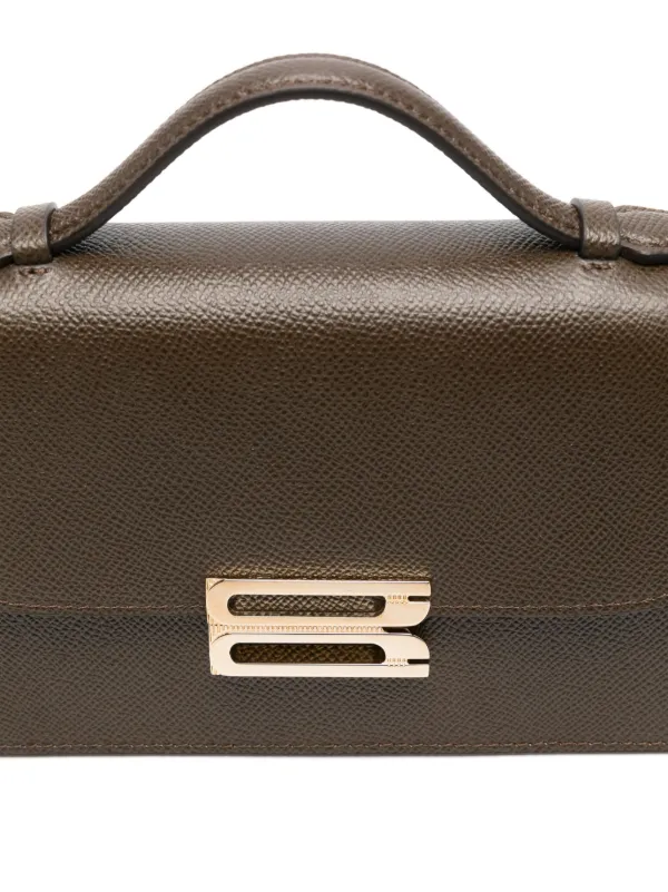 VICTORIA BECKHAM 1125WJK006092AALMOND 関税送料込 Victoria Top Handle Bag In Black Leather – Victoria Beckham Int
