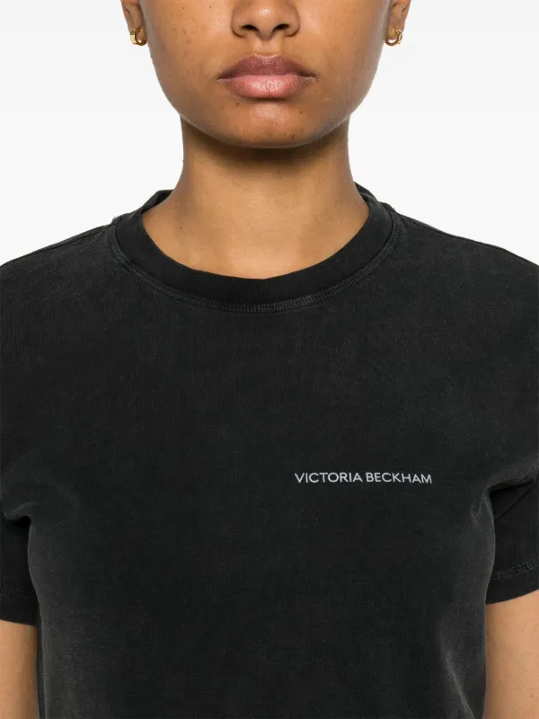 Victoria Beckham オーガニックコットン Tシャツ | ブラック