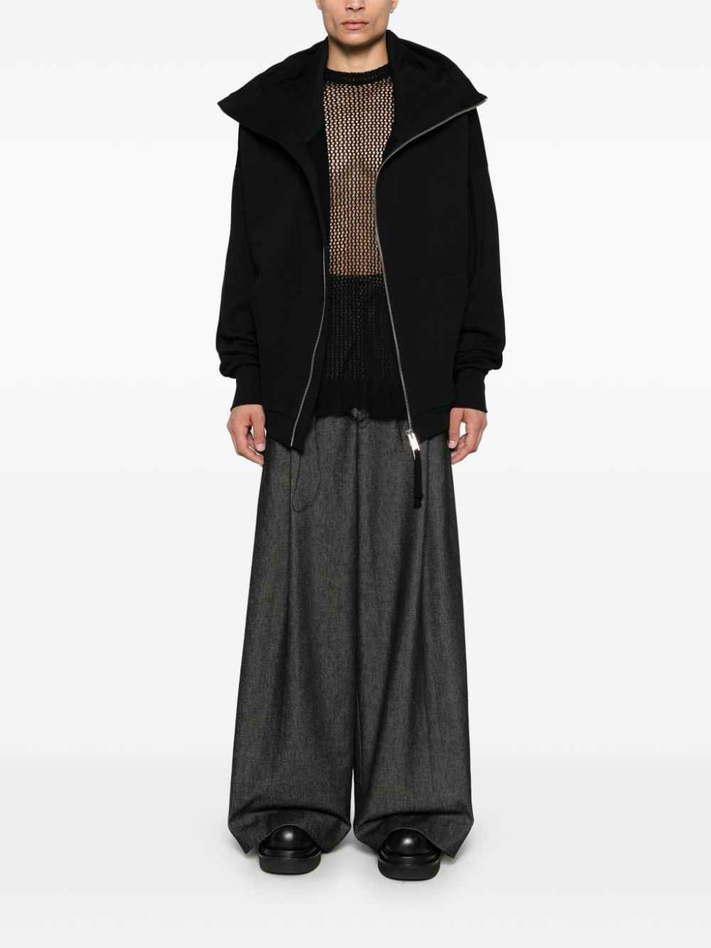 Thom Krom jersey hoodie - Zwart