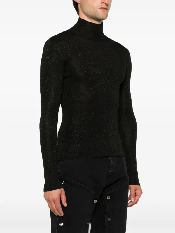 032c Equinox Sweater Black FARFETCH PH