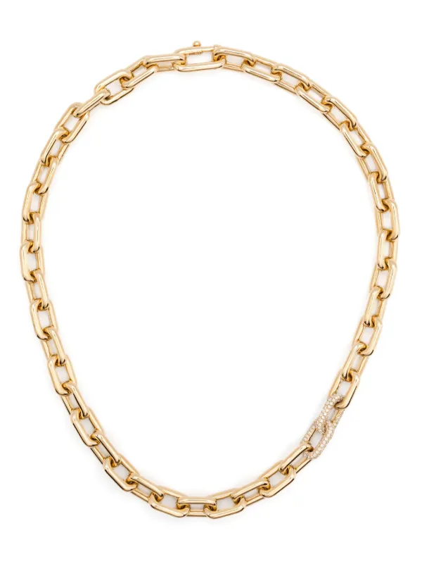 Shay 18CT Yellow Gold Chain Diamond Necklace