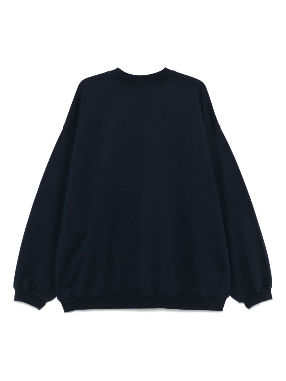 Shop 032c Logo Bubble Sweatshirt In Blue