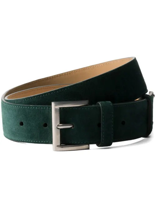 Ceinture en daim à logo émaillé - Prada - Modalova