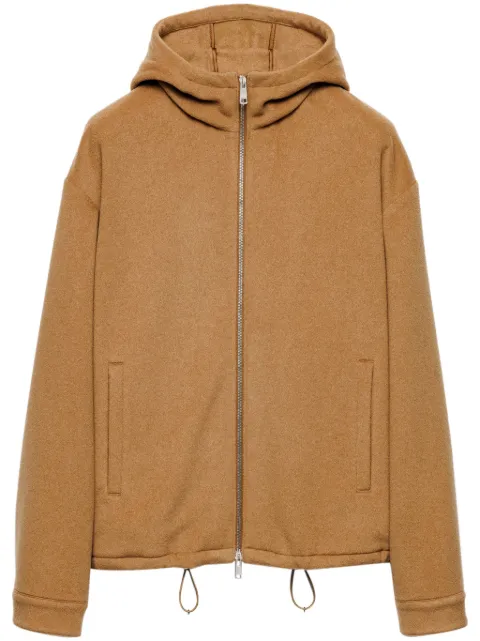 Prada chamarra con capucha