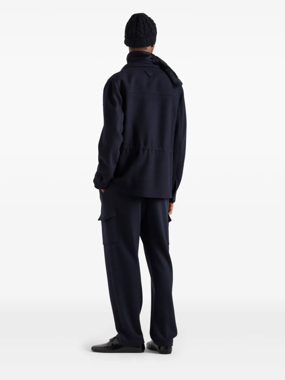 セール！プラダ　PRADA　綿　ジャケット　サファリ風 Prada サファリ ジャケット | グレー | FARFETCH JP