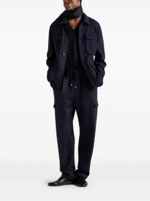 PRADA ポリエステル シャツジャケット セットアップ ブラック XL相当 Prada（プラダ）メンズ シャツジャケット - FARFETCH