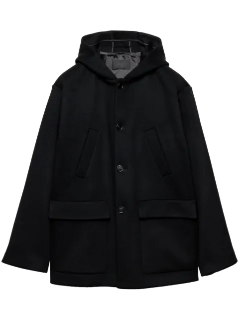Prada cashmere hooded jacket
