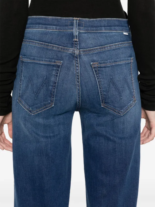 MOTHER The Twister Sneak Jeans | Blue | FARFETCH