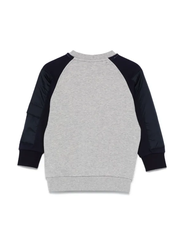 Aspesi Kids two tone Sweatshirt Grey FARFETCH AO