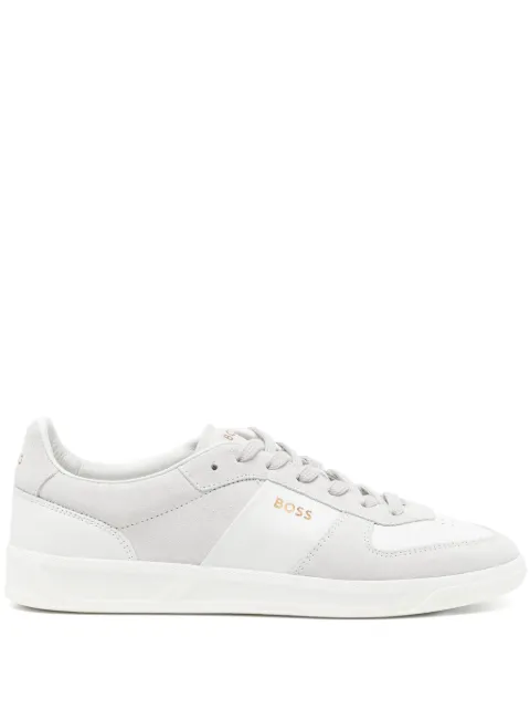 BOSS lace-up trainers