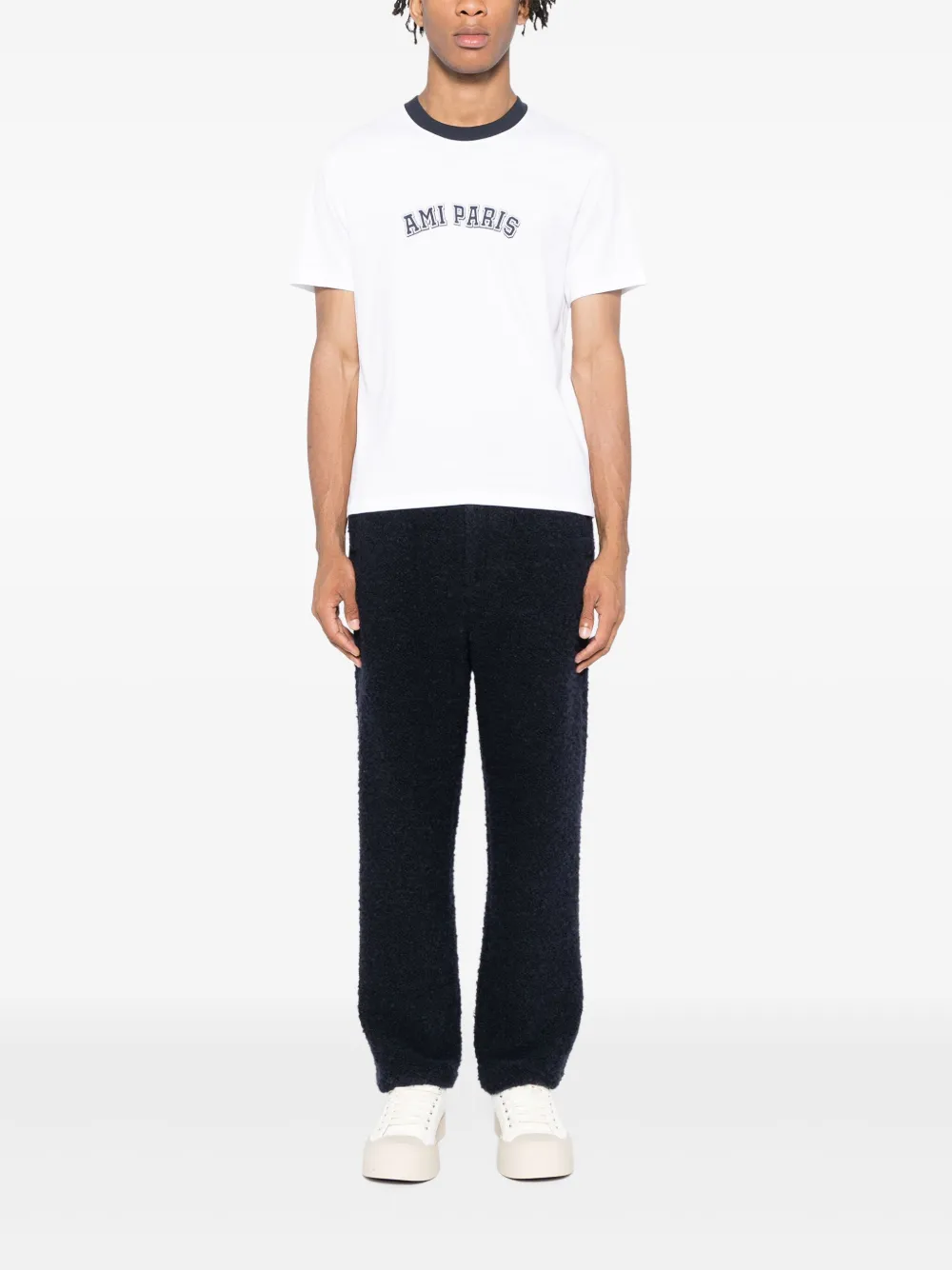 AMI Paris Ami Paris T-shirt - Wit