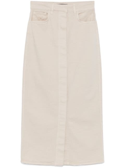 Lorena Antoniazzi denim midi skirt