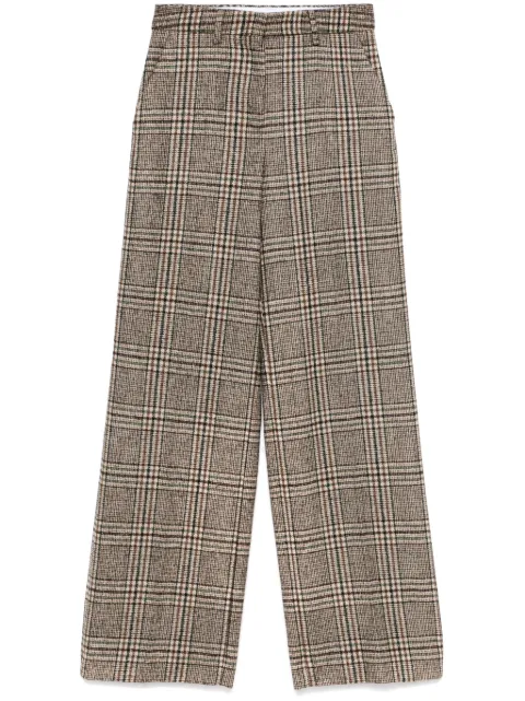 Lorena Antoniazzi checked trousers