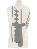 Lorena Antoniazzi patterned jacquard cardigan - Neutrals