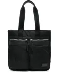 Premiata logo-plaque laptop bag - Black