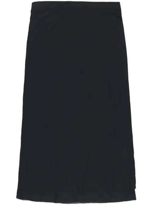 KHAITE jupe mi-longue Leema - Noir - KHAITE - Modalova